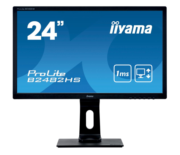 IIYAMA 24'' ProLite B2482HS-B1 Czarny - 472308 - zdjęcie